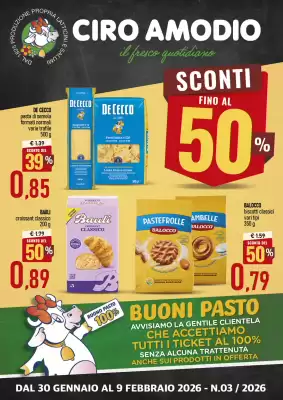 Volantino Ciro Amodio (valido fino al 9-02)