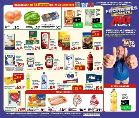 Encarte Max Atacadista (válido até 1-02)