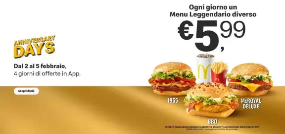 Volantino McDonald's Pagina 1