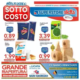 Volantino Sidis | superstore Pagina 1