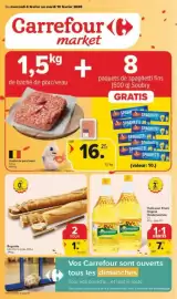 Carrefour Market folder week 6 Pagina 1