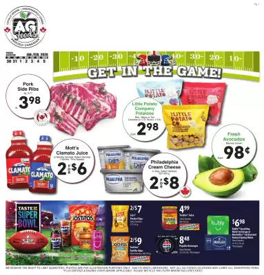 AG Foods flyer (valid until 5-02)
