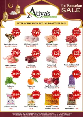 Atiya's Fresh Farm flyer (valid until 5-02)