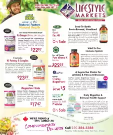 Lifestyle Markets flyer Page 1