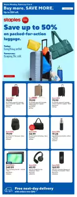 Staples flyer (valid until 5-02)