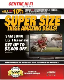 Centre Hi-Fi flyer week 5 Page 1