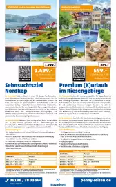 Penny Reisen Prospekt Seite 22