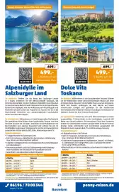 Penny Reisen Prospekt Seite 23