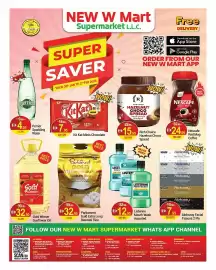 New W Mart leaflet Page 1