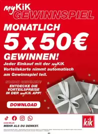 KiK Prospekt Seite 20