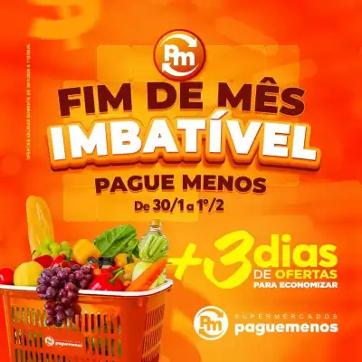 Catálogo Supermercados Pague Menos (válido até 1-02)
