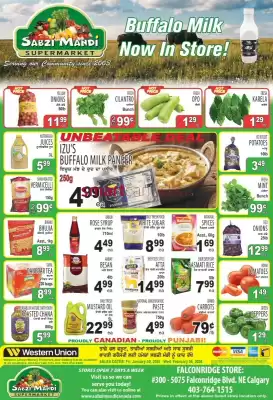 Sabzi Mandi Supermarket flyer (valid until 4-02)