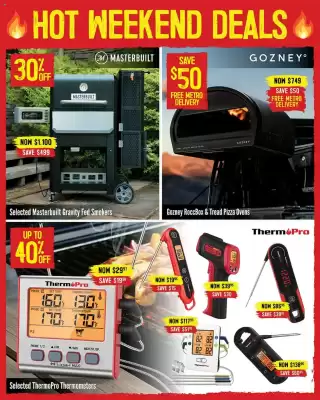 Barbeques Galore catalogue (valid until 3-02)