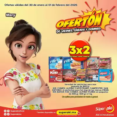 Folleto Super Aki (válido hasta 1-02)