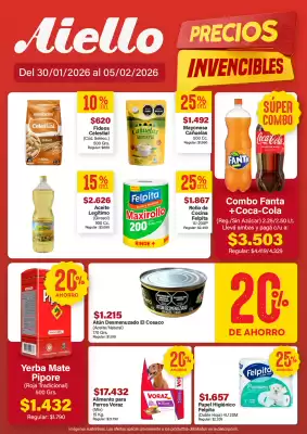Catálogo Supermercados Aiello (válido hasta 5-02)