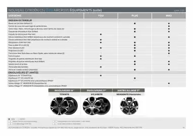 Catalogue Citroën page 14