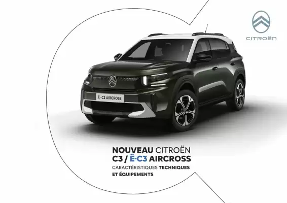 Catalogue Citroën (valable jusqu'au 31-12)