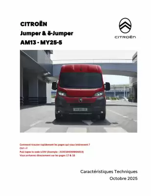 Catalogue Citroën (valable jusqu'au 31-12)