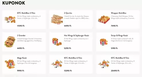 KFC akciós újság Oldal 2