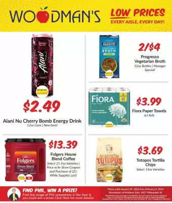 Woodman's weekly ad (valid until 4-02)