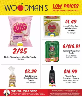Woodman's weekly ad (valid until 4-02)