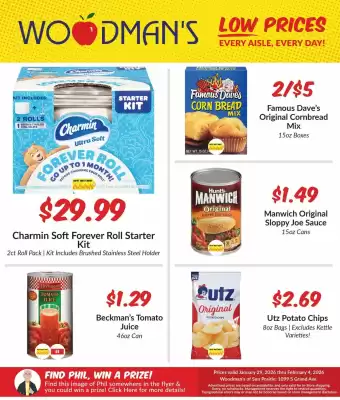 Woodman's weekly ad (valid until 4-02)