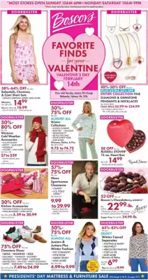 Boscov's weekly ad (valid until 18-02)