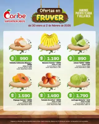 Catálogo Caribe Supermercados (válido hasta 2-02)