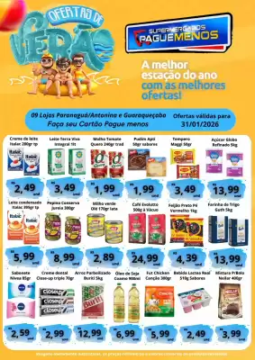 Catálogo Supermercados Pague Menos (válido até 31-01)