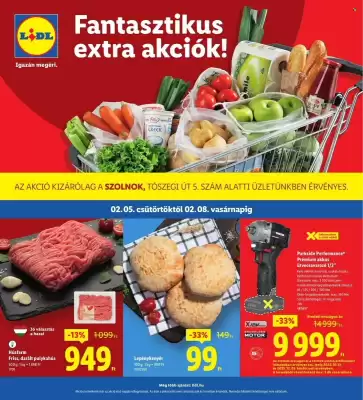 Lidl akciós újság (érvényes eddig: 8-02)
