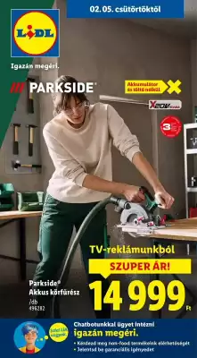 Lidl akciós újság (érvényes eddig: 11-02)