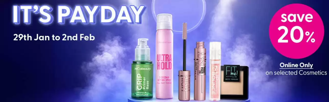 Superdrug catalogue (valid until 2-02)