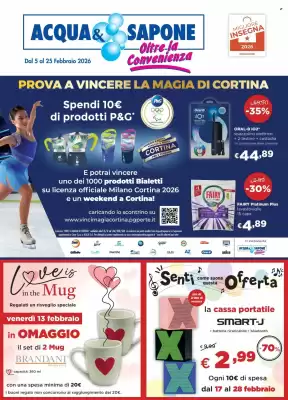 Volantino Acqua & Sapone (valido fino al 25-02)