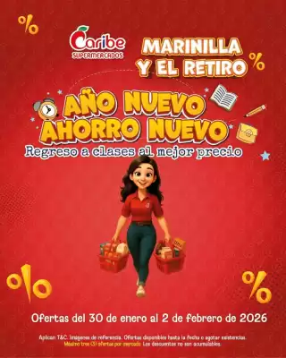 Catálogo Caribe Supermercados (válido hasta 2-02)