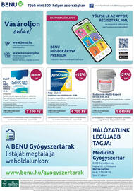 Benu Gyógyszertárak akciós újság Oldal 28