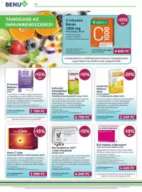 Benu Gyógyszertárak akciós újság Oldal 10