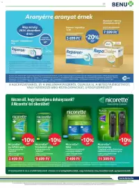 Benu Gyógyszertárak akciós újság Oldal 11