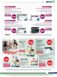 Benu Gyógyszertárak akciós újság Oldal 13