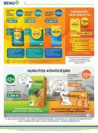 Benu Gyógyszertárak akciós újság Oldal 16