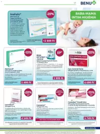 Benu Gyógyszertárak akciós újság Oldal 17