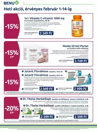 Benu Gyógyszertárak akciós újság Oldal 2