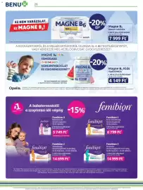 Benu Gyógyszertárak akciós újság Oldal 26