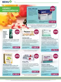 Benu Gyógyszertárak akciós újság Oldal 6