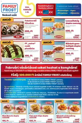 Family Frost akciós újság (érvényes eddig: 28-02)