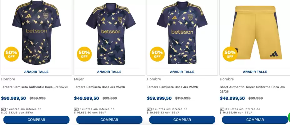 Catálogo Boca Shop (válido hasta 13-02)