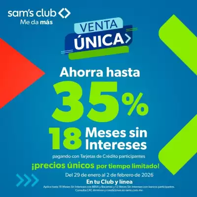 Catálogo Sam's Club (válido hasta 2-02)