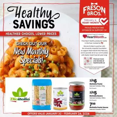 Freson Bros flyer (valid until 26-02)