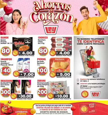 Folleto Casa Ley (válido hasta 6-02)