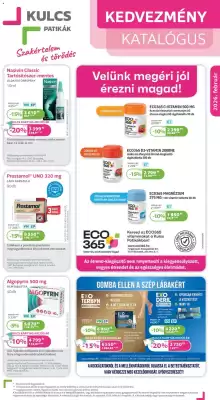 Kulcs Patika akciós újság (érvényes eddig: 28-02)