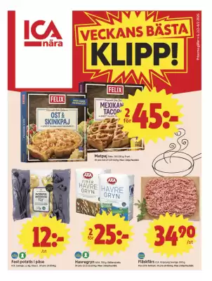 ICA Nära reklamblad (giltig till och med 8-02)